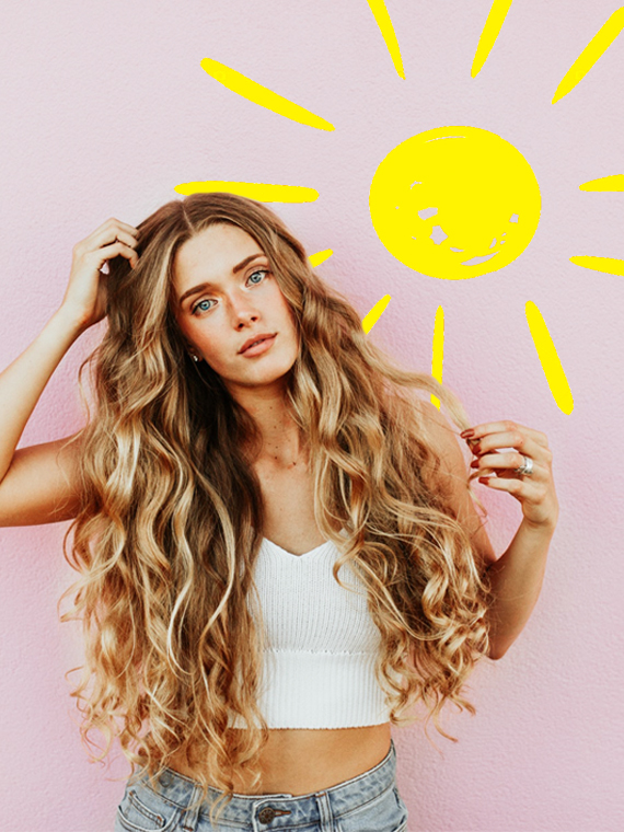 Как защитить волосы от солнечных лучей в летний период