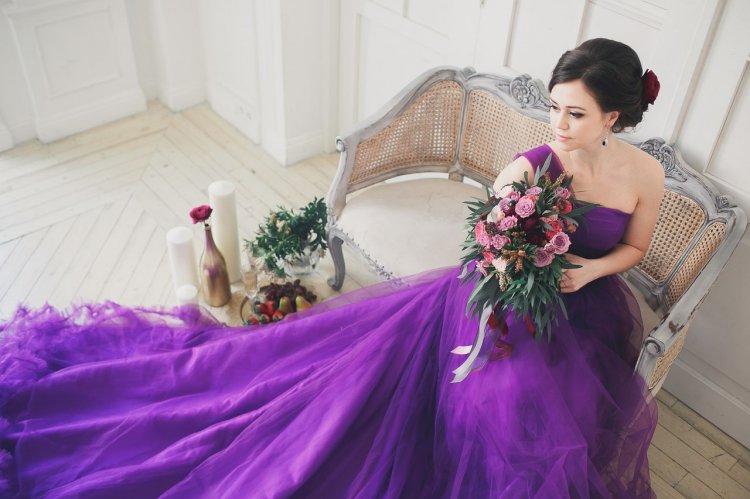 8 цветов свадебного платья и их значение