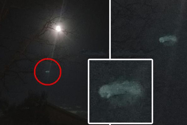 Житель Австралии заметил два НЛО, двигающихся по прямой траектории к Луне